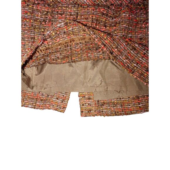 J. Crew The Pencil Skirt in Harvest Tweed Womens Size 00 Career Grandmacare - Picture 3 of 9